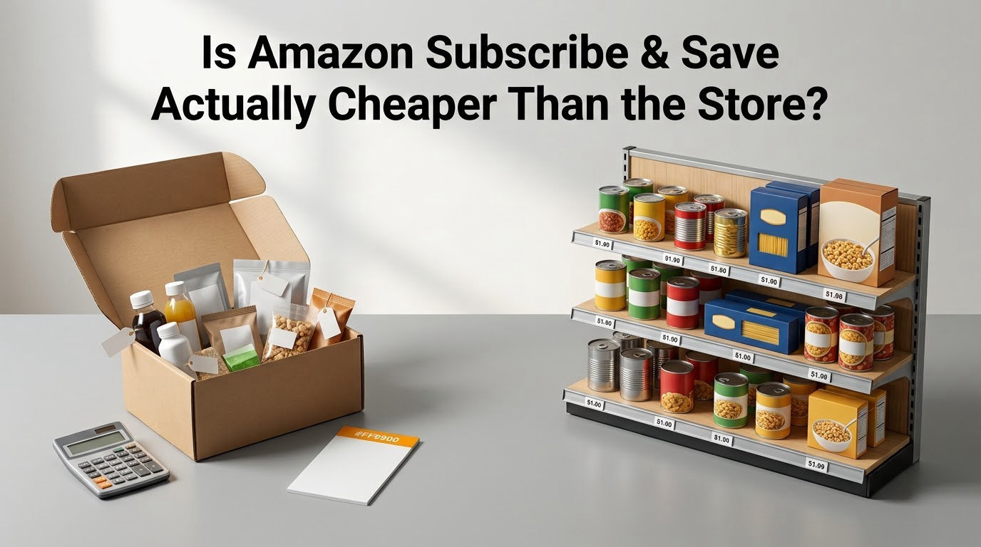 Is Amazon Subscribe & Save Actually Cheaper Than the Store?