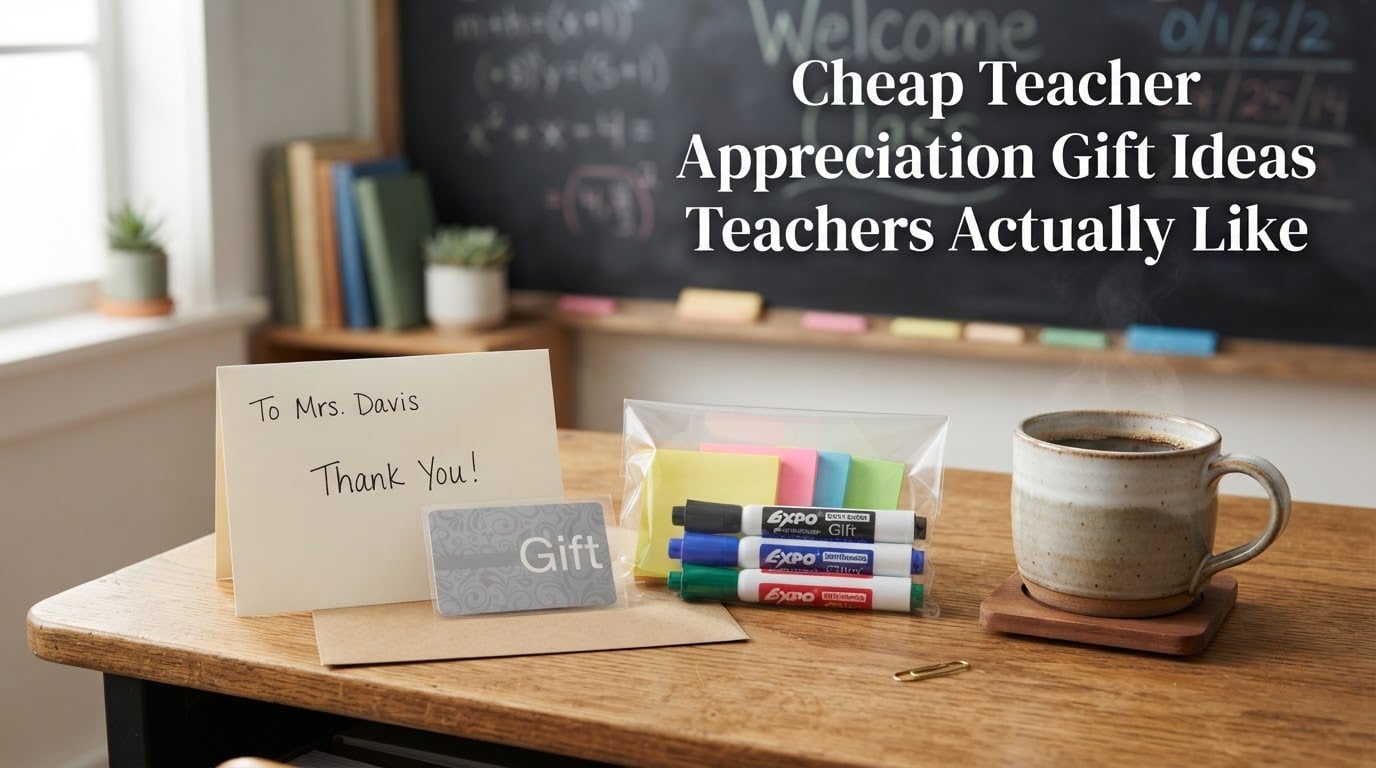 Cheap Teacher Appreciation Gift Ideas Teachers Actually Like