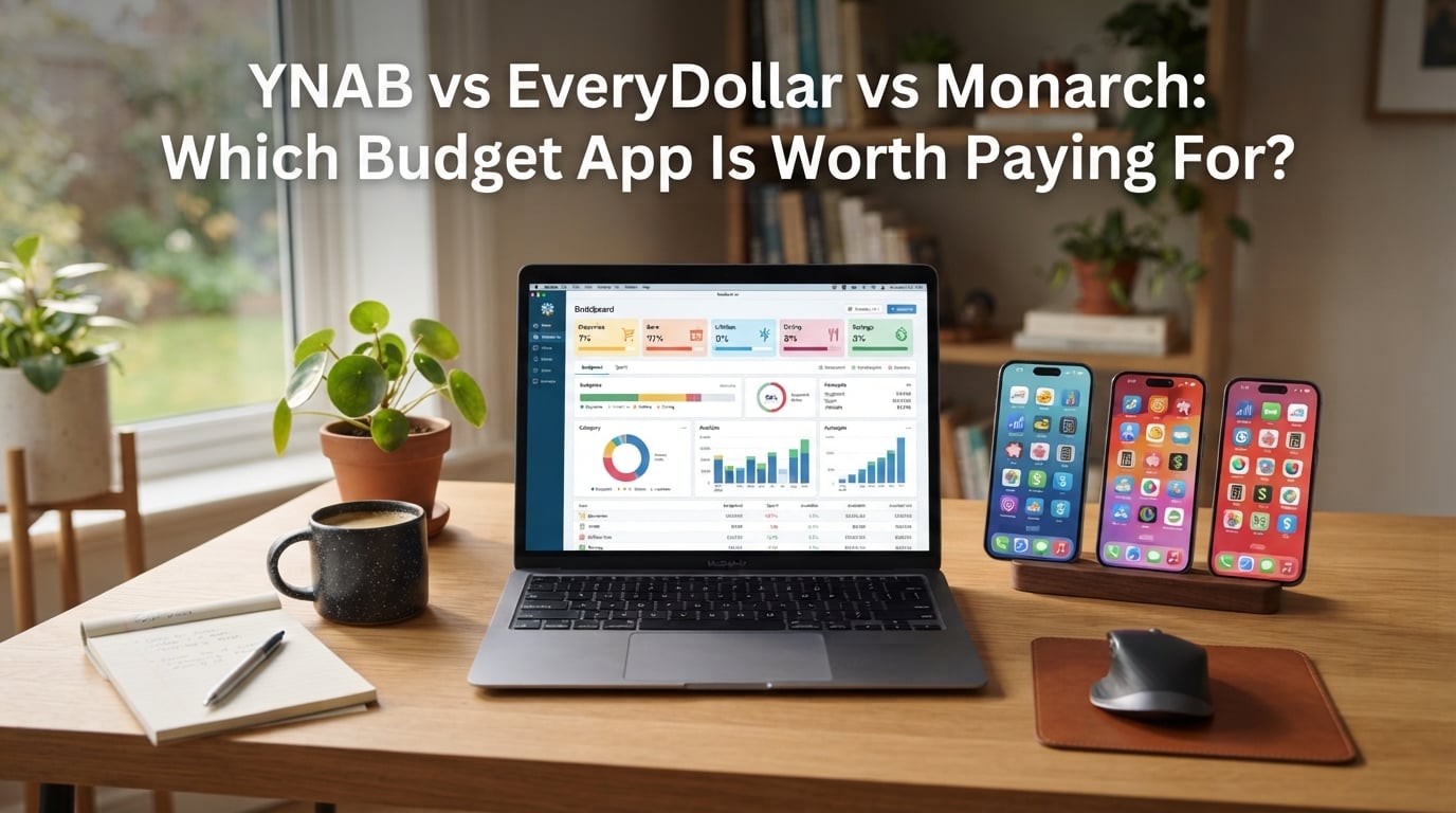 YNAB vs EveryDollar vs Monarch: Which Budget App Is Worth Paying For?