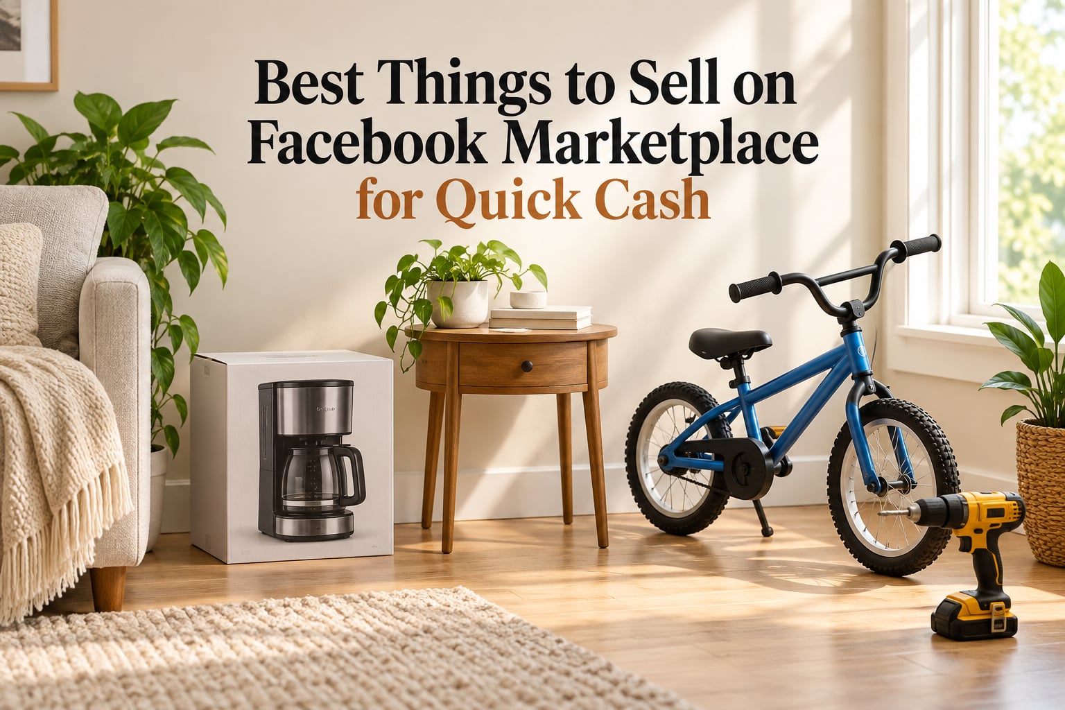 Best Things to Sell on Facebook Marketplace for Quick Cash