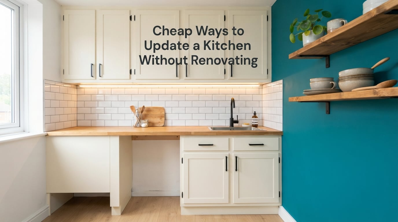 Cheap Ways to Update a Kitchen Without Renovating
