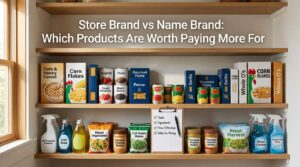 Store Brand vs Name Brand: Which Products Are Worth Paying More For