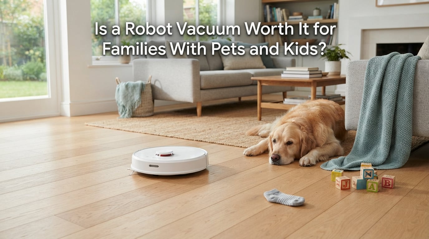 Is a Robot Vacuum Worth It for Families With Pets and Kids?
