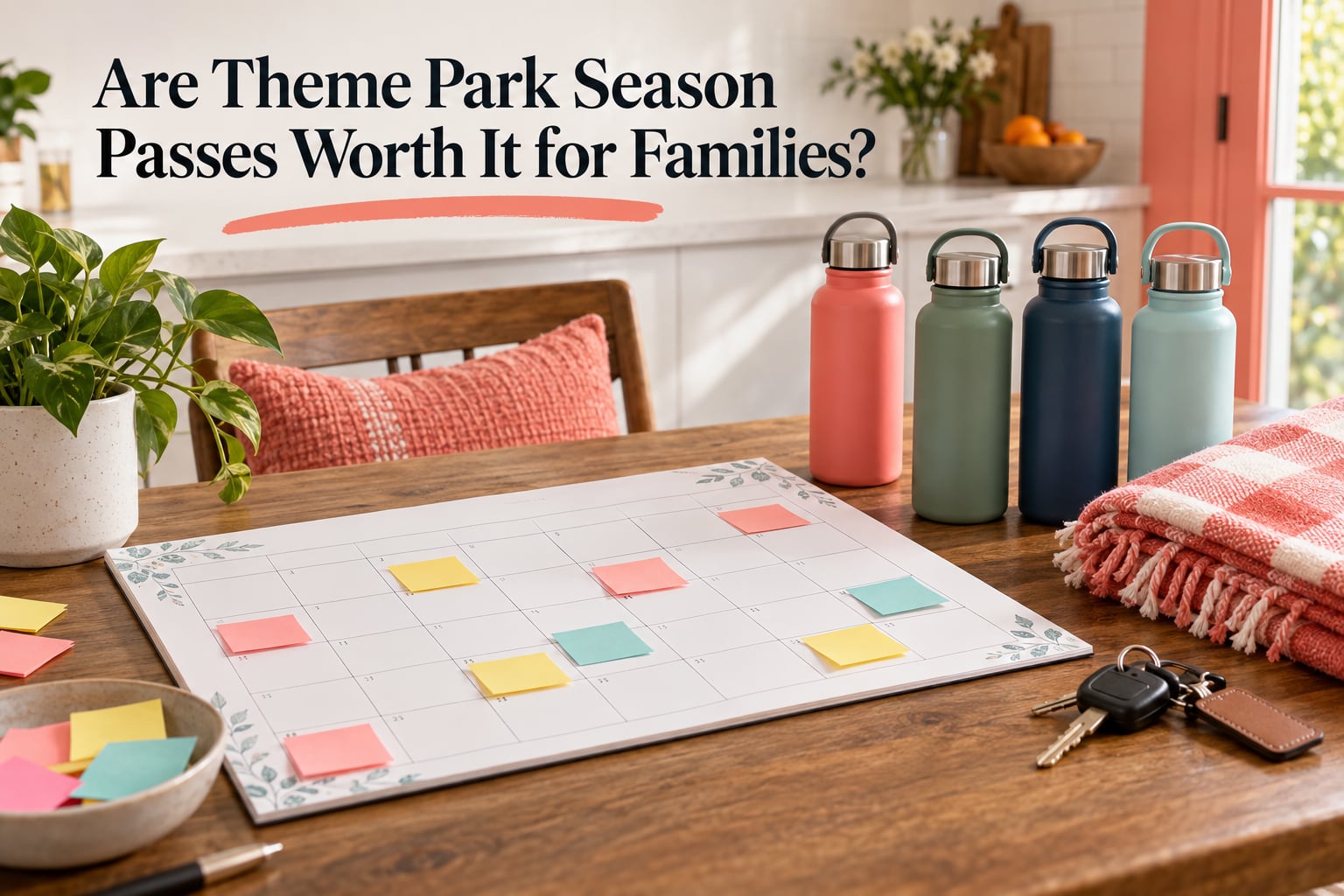 Are Theme Park Season Passes Worth It for Families?