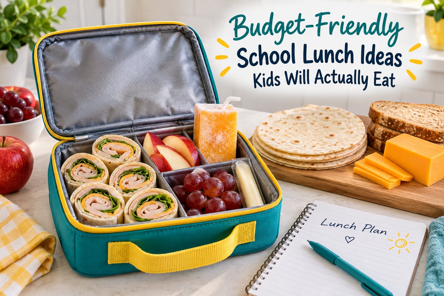 Budget-Friendly School Lunch Ideas Kids Will Actually Eat