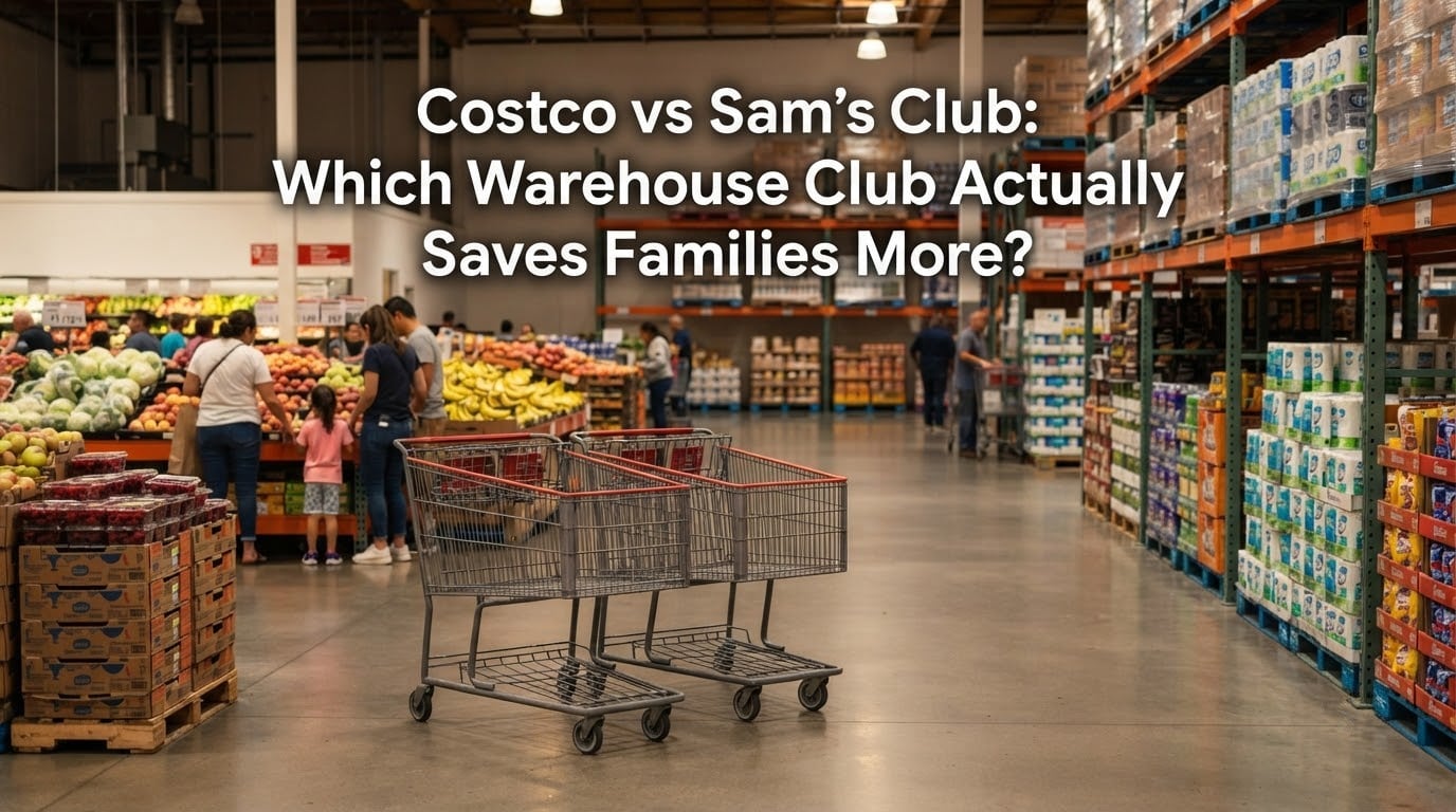 Costco vs Sam's Club: Which Warehouse Club Actually Saves Families More?
