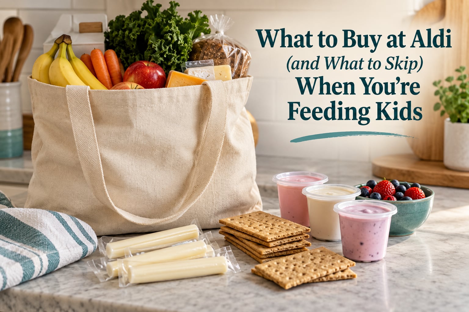 What to Buy at Aldi (and What to Skip) When You're Feeding Kids